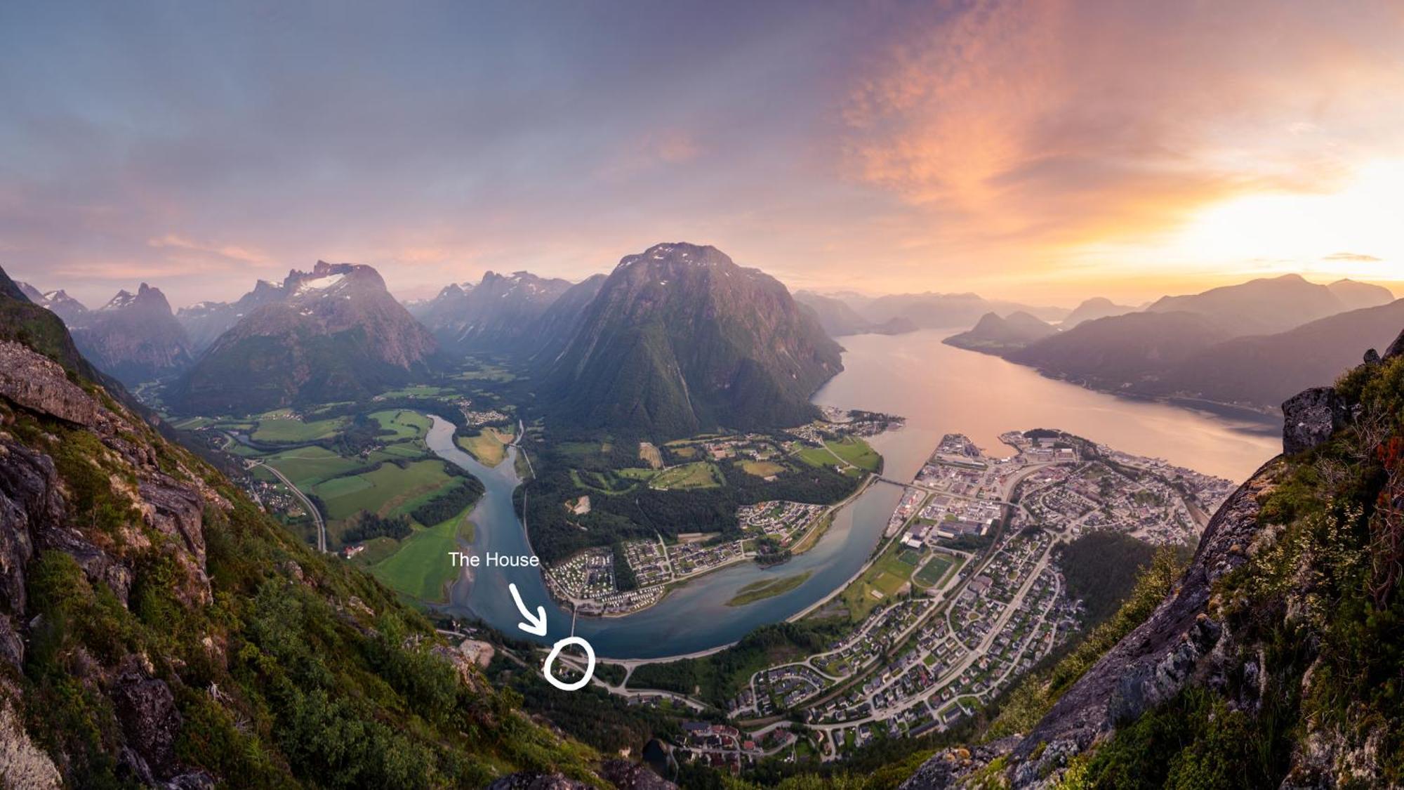 Villa Vertical - Room Skorgedalen Åndalsnes Exteriér fotografie